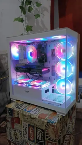 PC GAMER DDR 5 RYZEN 8500 G + RTX 4060 PARCELO ATÉ 12 X ESTUDO TROCAS COM VOLTA