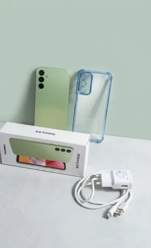 Samsung Galaxy A14 Verde 128GB - Completo na Caixa + Capinha (Impecável)