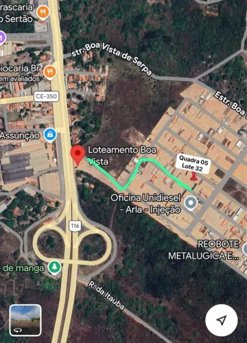 REPASSE DE LOTE - LOTEAMENTO BOA VISTA | ITAITINGA/CE