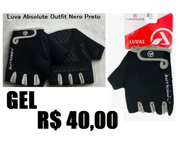 Luva Bike Absolute Outfit Nero M G gg