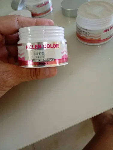 Gel para alongamento de unhas-Hard Gel kit 3 potes