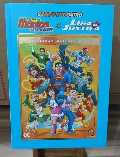 Grande encontro Turma da Mônica & Liga da Justiça 