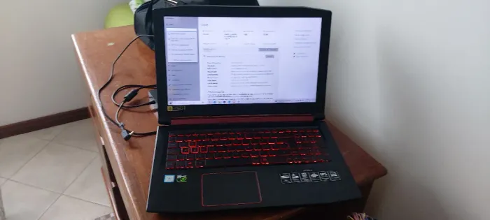 Notebook, Gamer, Acer , i7, GTX 1050 4GB, 16GB , SSD 240, NVMe 500GB, Florianópolis,