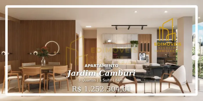 Viva com Conforto em Jardim Camburi - Apartamentos de 3Q no RZ 25!