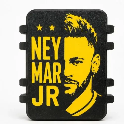 Caixinha para Figurinhas Copa do Mundo Neymar