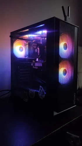 Computador Gamer Gabinete Mesh RGB