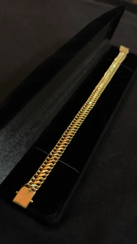 Pulseira de ouro 18k