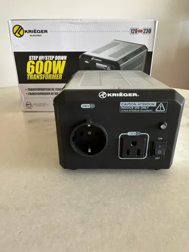 Transformador de Tensão Kriëger 600 watts