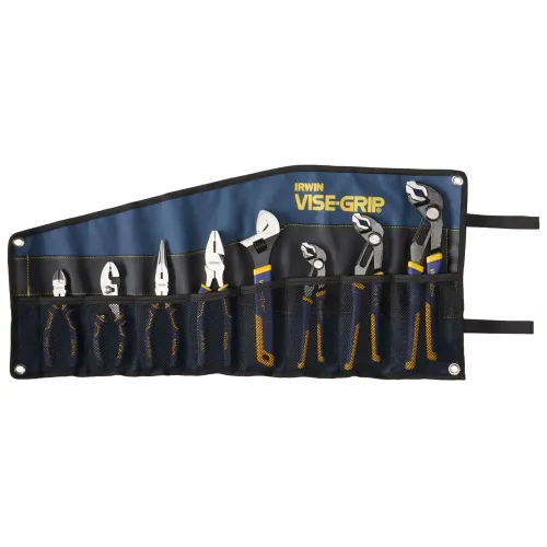 Conjunto de alicates IRWIN VISE-GRIP GrooveLock 2078712, com bolsa, 8 peças