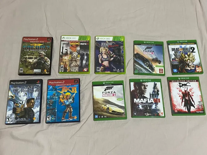 Pack jogos Xbox one ps2 Xbox 360