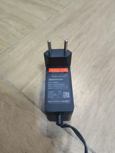 Fonte 12V 3.5A 42W Sagemcom | Bivolt Plug P4 | Original P/ Modem TV Monitor