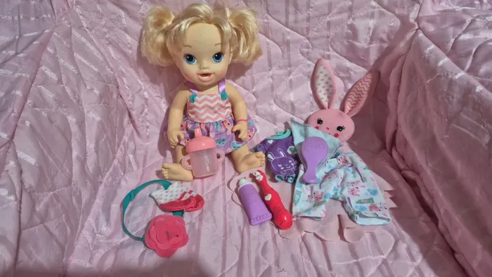 Boneca baby alive festa do pijama