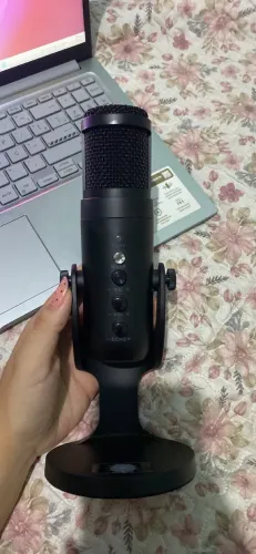 Microfone MU900 USB para Live Stream, Podcast e PC - Estado de Novo