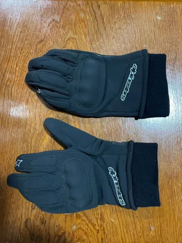 Luva de motoqueiro