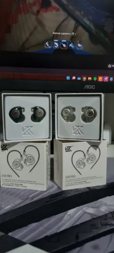 Fone de ouvido KZ PRO R$50 e PRO X R$60 com case!