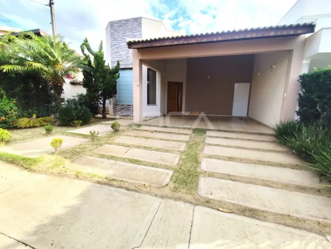 Casa em Condomínio para Alugar no Bairro Quebec - São Carlos, 3 Dormitórios e Churrasqueir