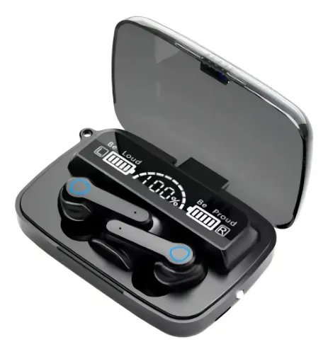 Fone de ouvido bluetooth M19 tws - Aprova d'água 
