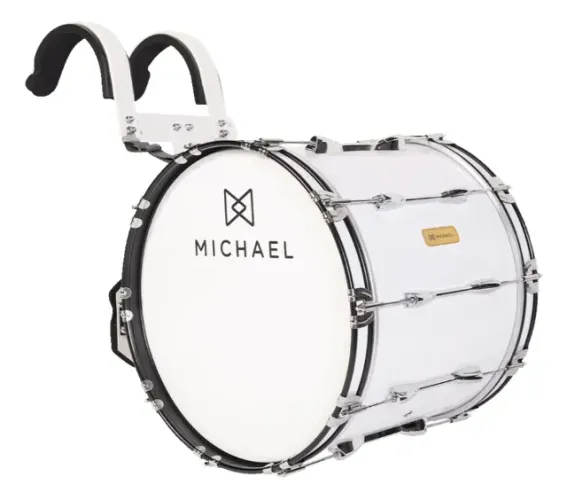 Bumbo Marcha 18 Michael C/ Colete branco carrier completo