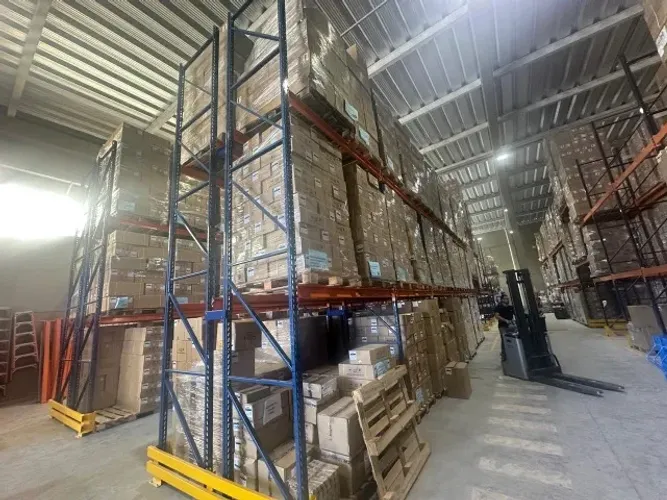 Pallet empilhado do jeito certo