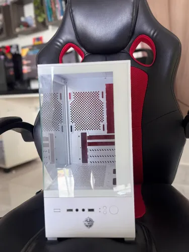 Gabinete semi novo aquário branco