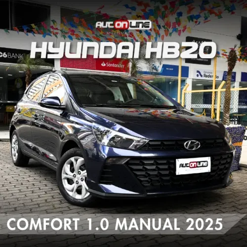 Hyundai HB20 Comfort Plus 1.0 Flex 12V Mec. 2025