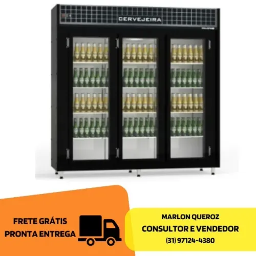 Cervejeira 3 Portas Polo Frio 220v Nova