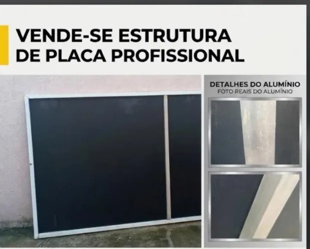 Estrutura de placa profissional