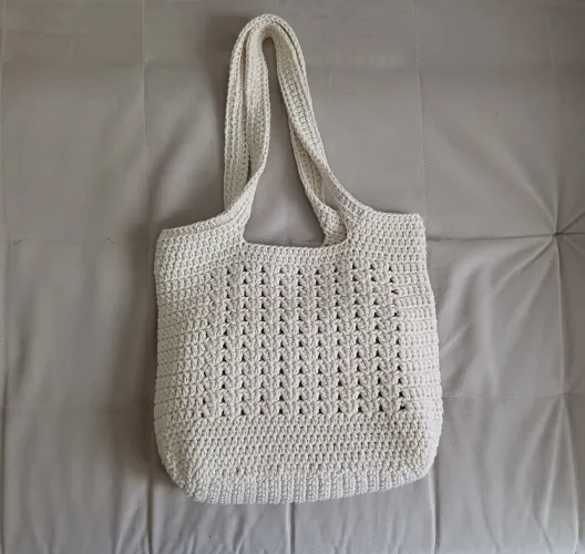 Bolsa crochê nova