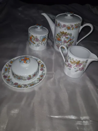 Conjunto de café porcelana real são paulo