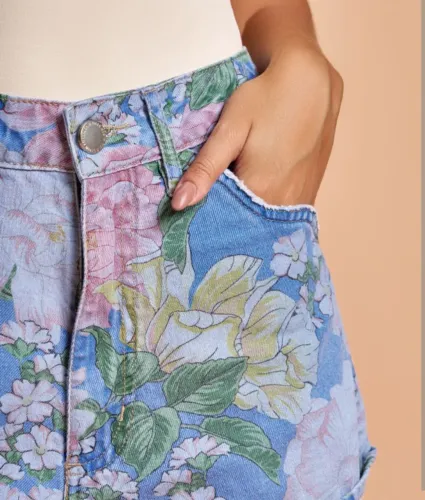 Short jeans FILLE TAM 38 