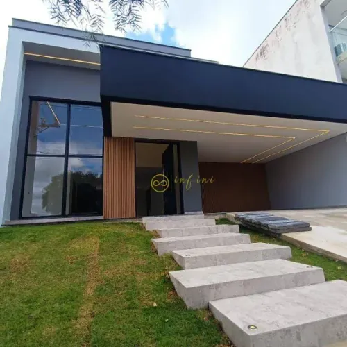 Casa Térrea de Condomínio com 3 suítes 213 m² - venda por R$ 1.800.000 - Residencial Aldei