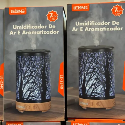 Umidificador de ar e aromatizador de ambientes 100ML