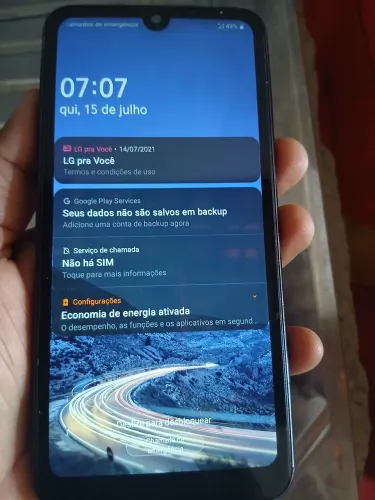 CELULAR LG K12 PRIME 64GB PROBLEMA NA TELA