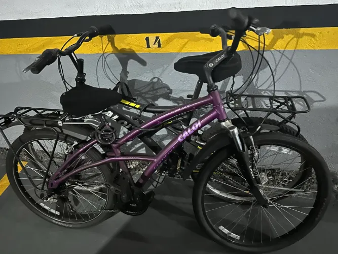 Bicicletas Caloi Andes e Caloi Comfort aro 26
