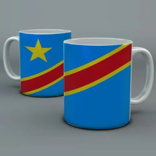 Caneca RD do Congo Copa 2026 Personalizada