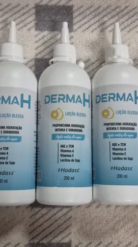 Loção oleosa a base de óleo de girassol (Dersani)
