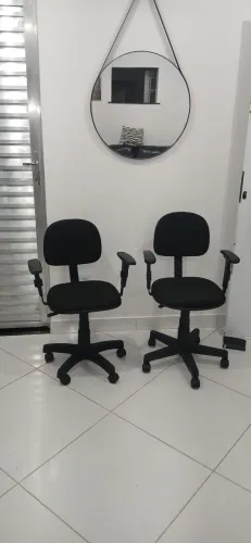 Cadeiras de escritório secretária com braços