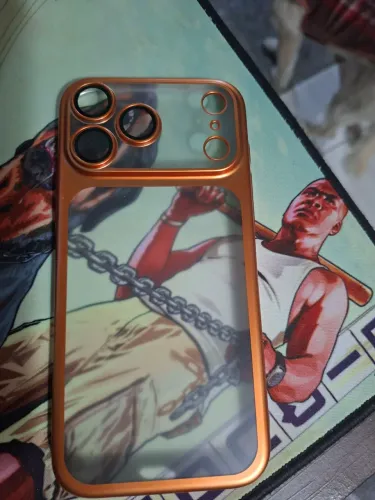 Capinha RPK para Iphone 17 (cor laranja) 