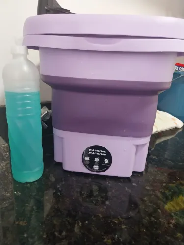 Mini máquina de lavar roupas