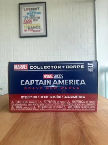 Funko Pop! Captain America Brave New World - Marvel Collector Corps Capitão America Hulk