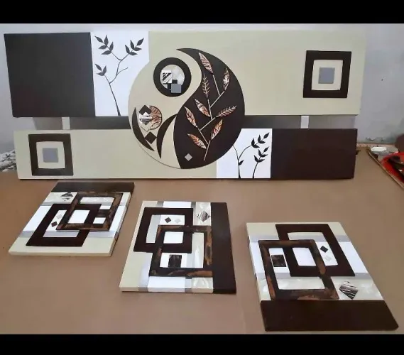 Quadros modernos decorativos para sala de jantar quarto escritório