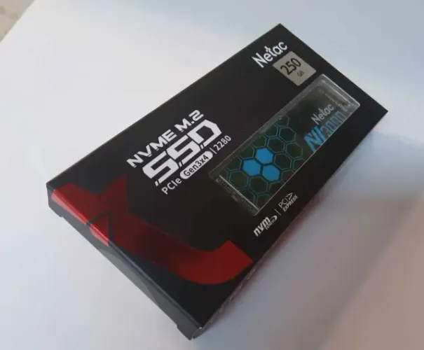 SSD NVMe M.2 Netac 250GB