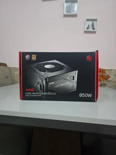 Fonte Xpg Core Reactor II 850W, 80 Plus Gold, Modular, PFC ativo, Preto
