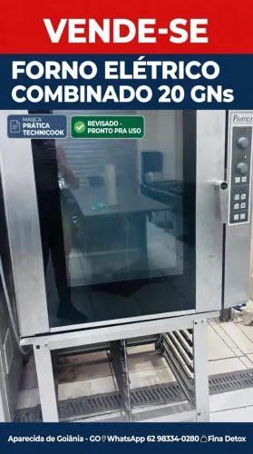 Forno elétrico combinado