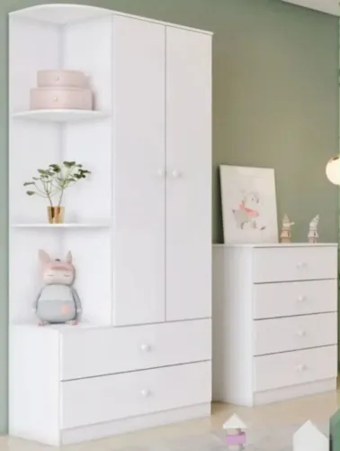 Guarda-roupa infantil + cômoda
