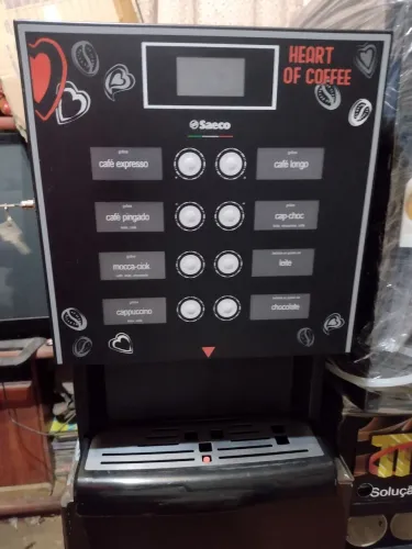 Máquina de café cafeteira multibebidas Saeco Phedra hiper automática 