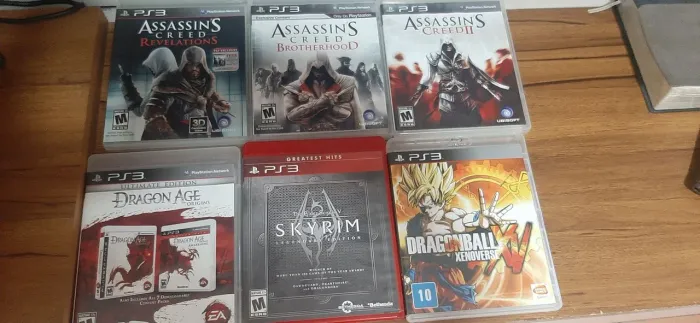LOTE DE JOGOS PS3