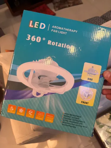 Ventilador de teto aromatizante