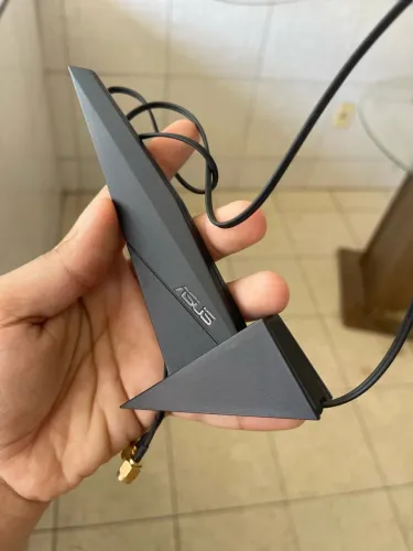 Antena externa wi-fi 6 Asus base magnética