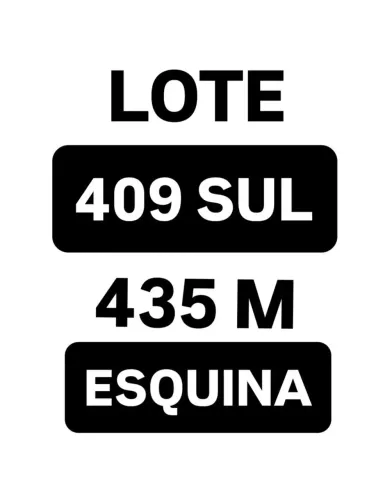 LOTE DE ESQUINA 409 SUL DOCUMENTAÇÃO OK
